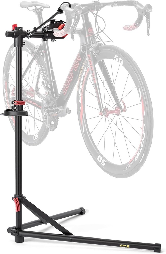 Adjustable Bike Maintenance Workstand for Easy Home Repairs - 60 lbs Support