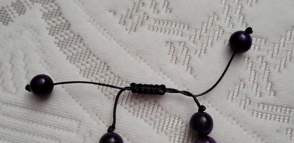 Purple Tiger Eye Bracelet