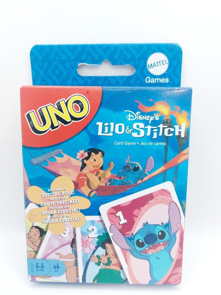 Mattel UNO Disney "Lilo & Stitch" Edition Card Game - New