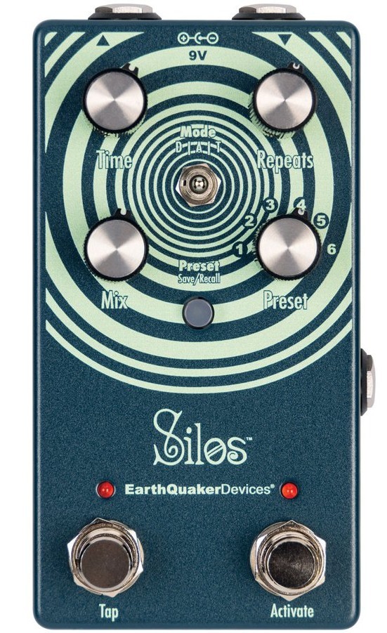 EarthQuaker Devices Silos Multi-Generational Time Reflection Device