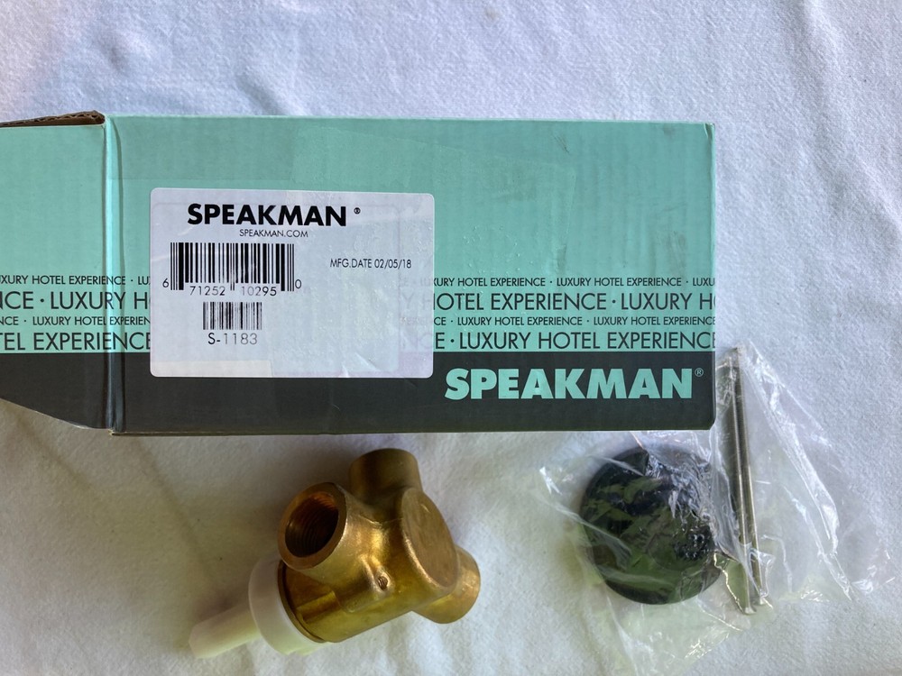 Speakman S-1183 Brass Valve Only