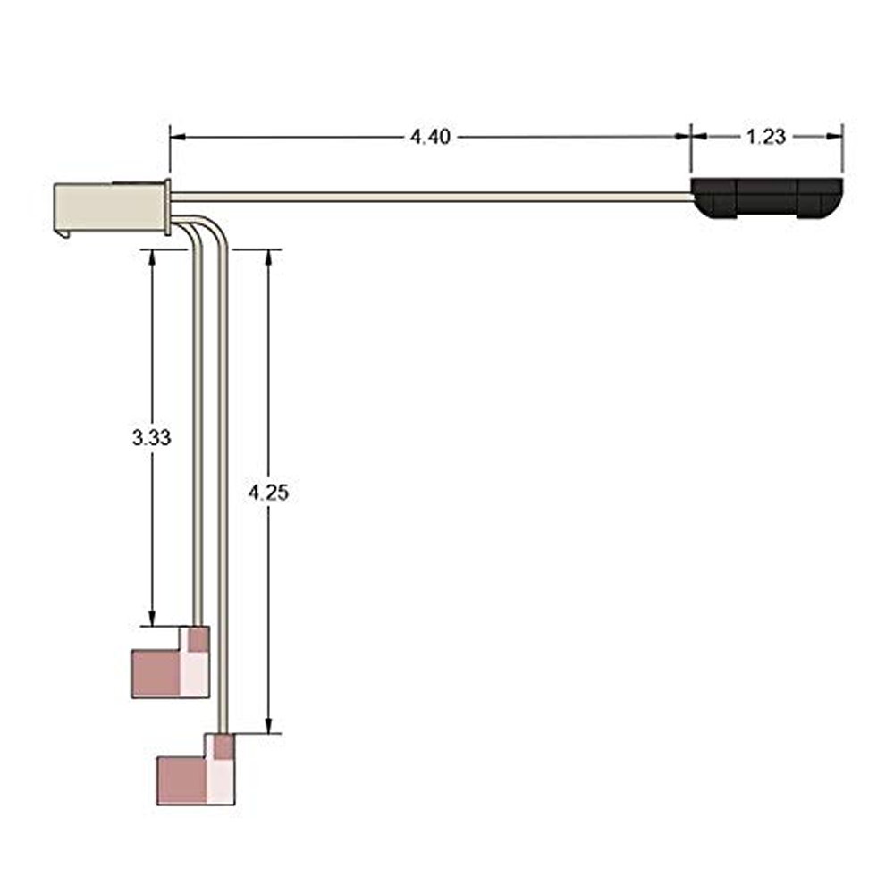 For Norcold Refrigerator Thermistor Assembly 618548