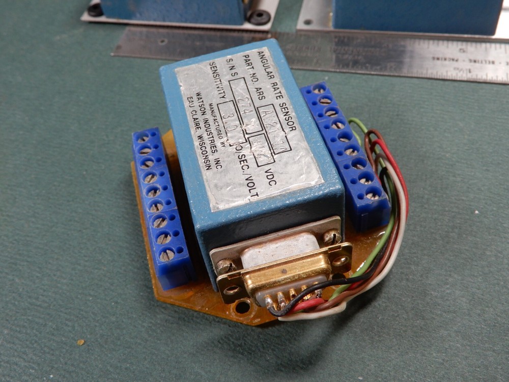 Watson Industries Angular Rate Sensors Three Different Shown Parts Only
