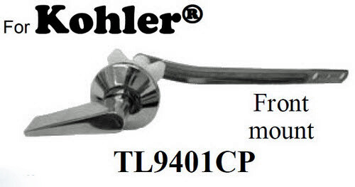 Kohler Front Mount Tank Lever Chrome