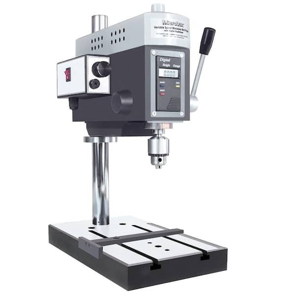 MicroLux #82959 Variable Speed, Mini Drill Press with Depthfinder