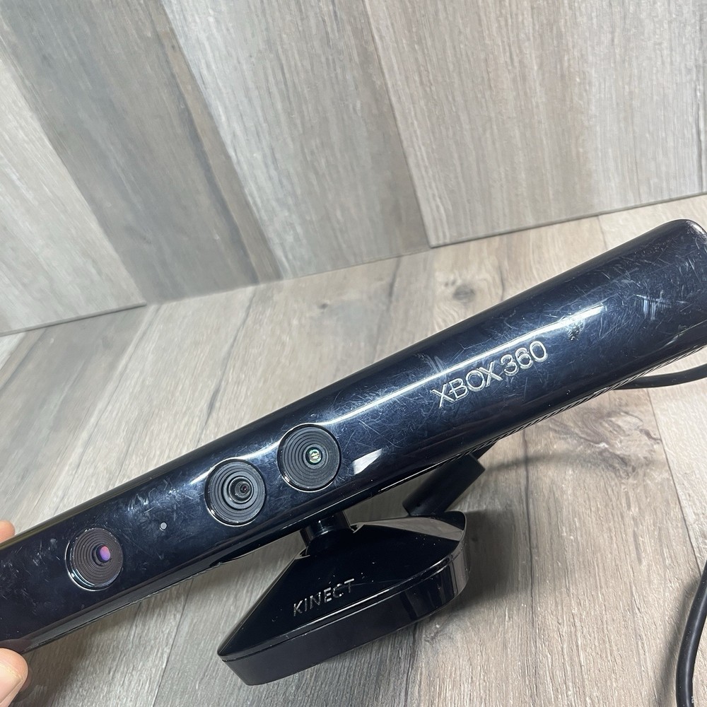 Microsoft XBox 360 Kinect Sensor 1414 Genuine + POWER CORDS!