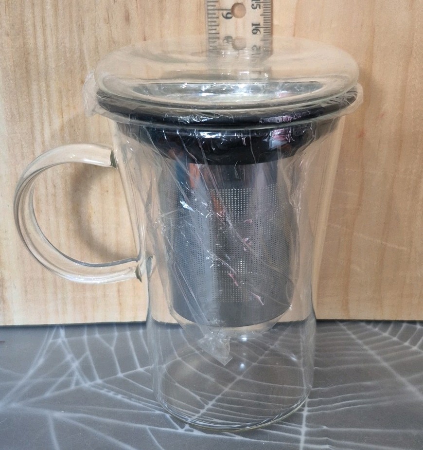 DAVIDS TEA The Perfect Tea Mug Infuser & Lid