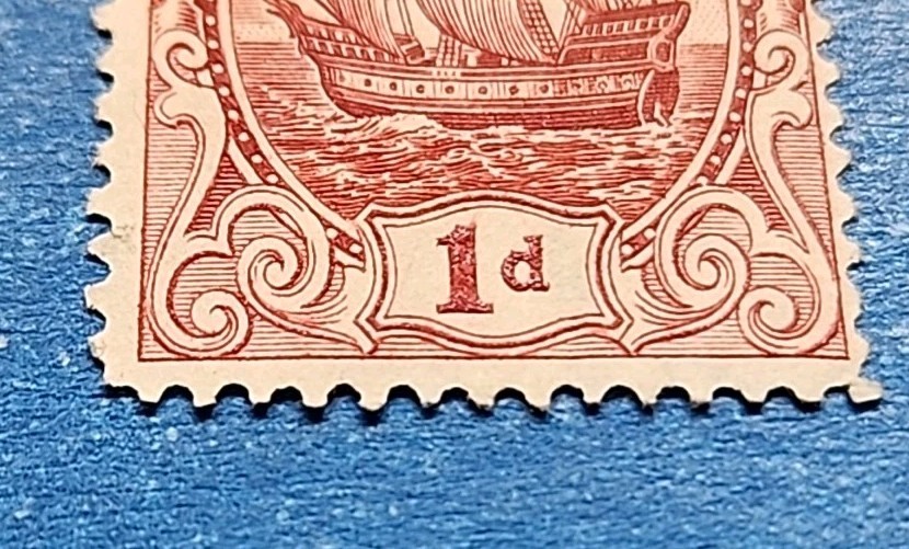 Bermuda Stamp, Scott 83a Type 2, MNG