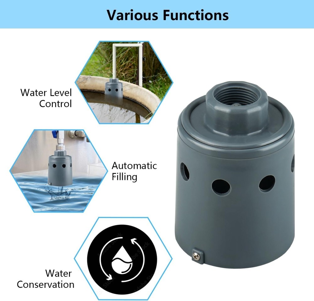 1" Automatic Float Valve Watering System-Ensure Reliable Water Supply, Replace O