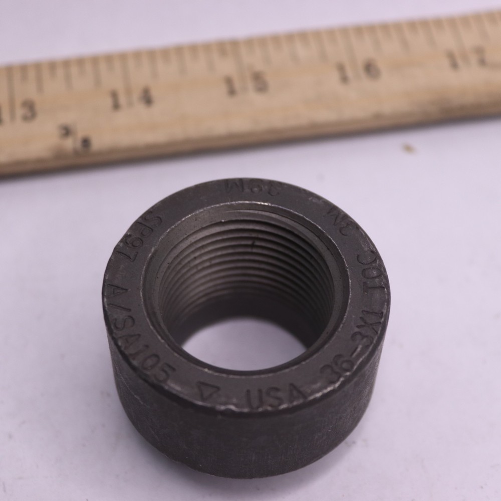 Threaded Saddle Pipe Steel 1"