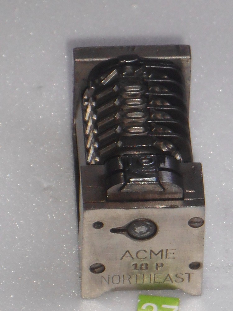 ACME | letterpress numbering machine |37