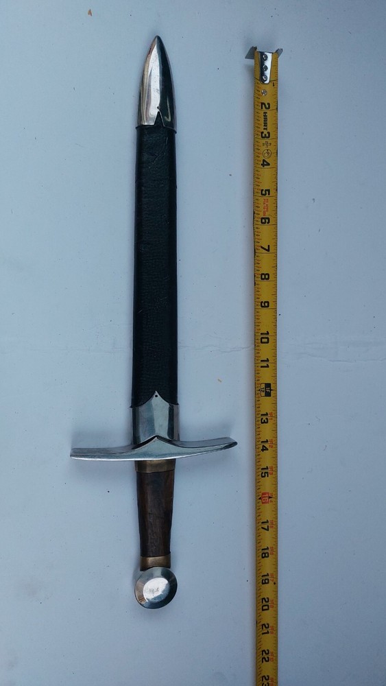 old small sword. Chainmail stiletto