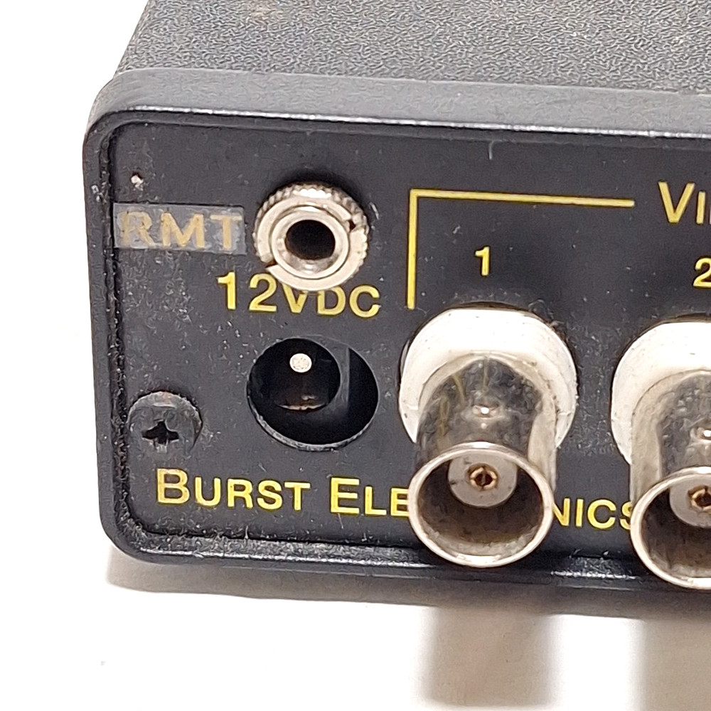Video Switch Burst Electronics 4 Inputs VS4X 1 (Missing Power Cord)