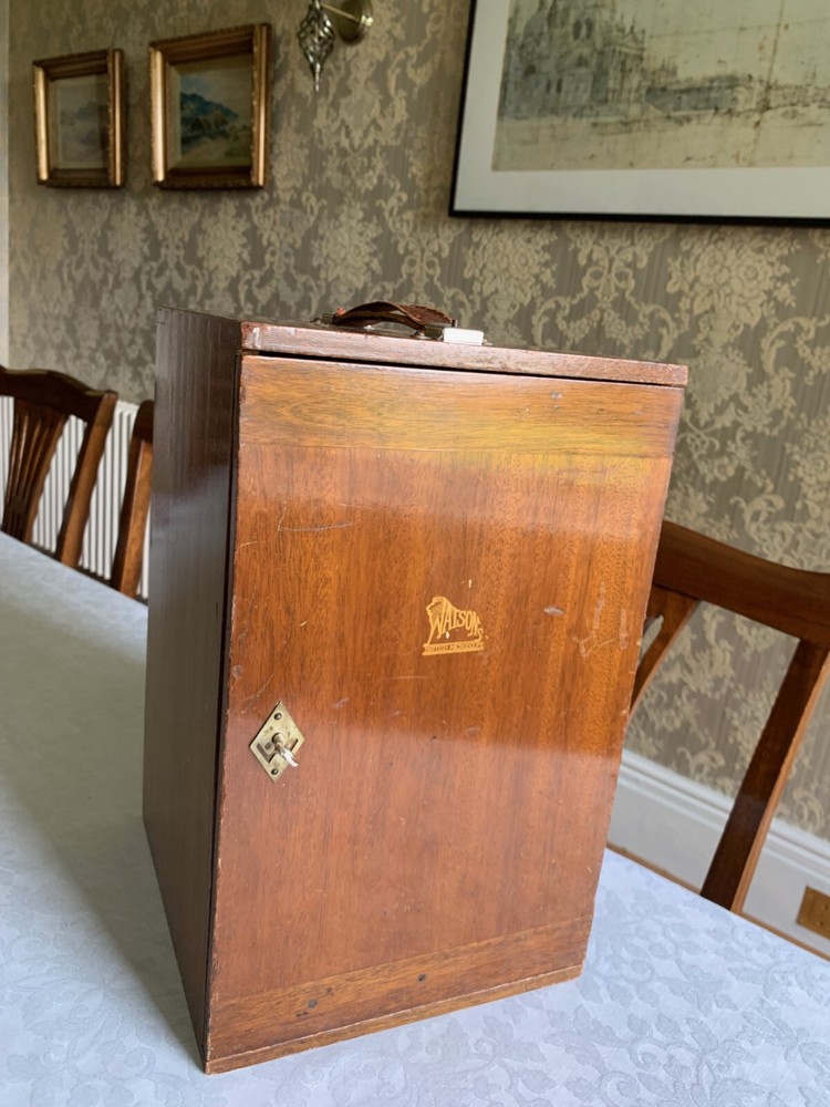 Vintage Watson Service - Reflected Light Metallurgical Microscope - c1950, Cased
