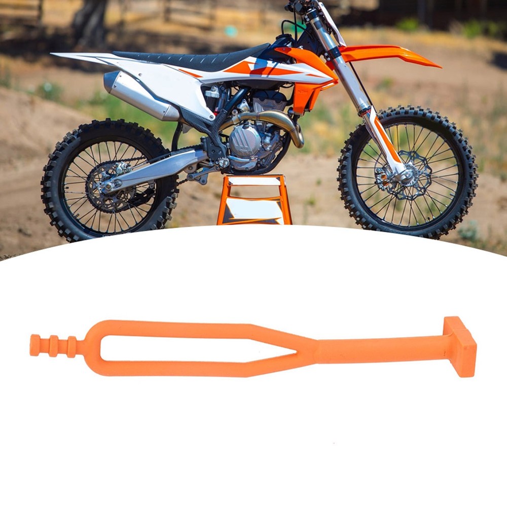 Universal Side Stand Rubber Strap For 14-19 Motorcycle Mount Accessory