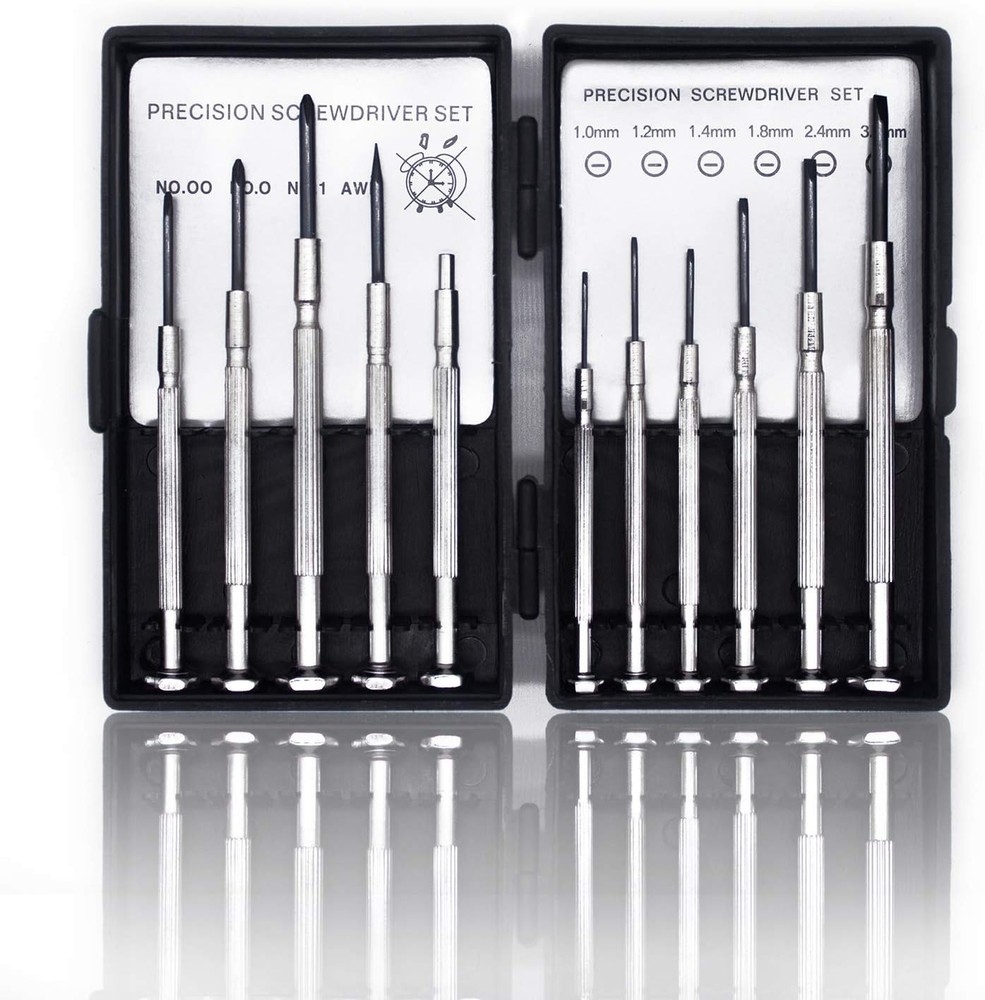 11PCS Precision Screwdriver Set - Essential Tools for Electronics & Watch Repair