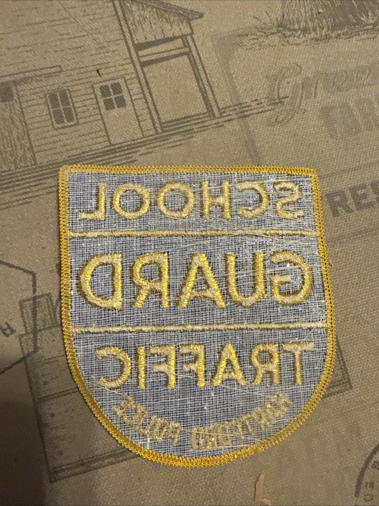 HARTFORD CONNECTICUT TRAFFIC GUARD VEST PATCH OBSOLETE