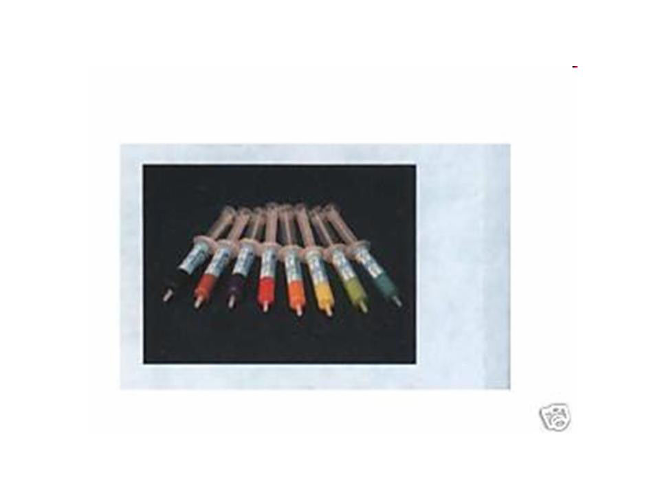 Five 5 gram syringes diamond compound polishing paste.