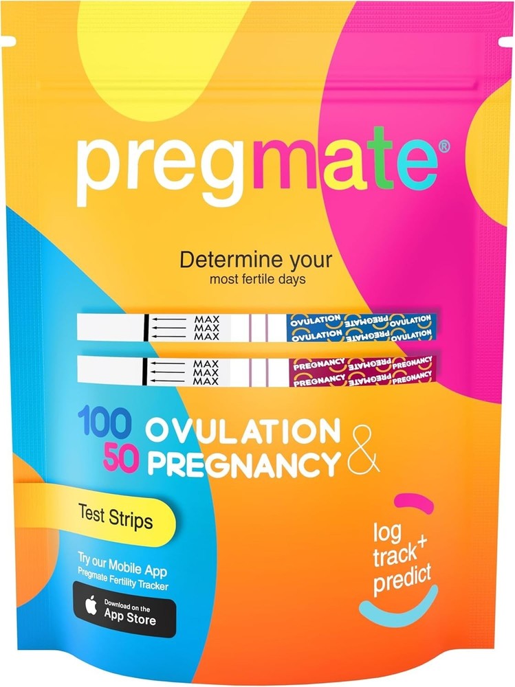 100 Ovulation & 50 Pregnancy Strips Kit