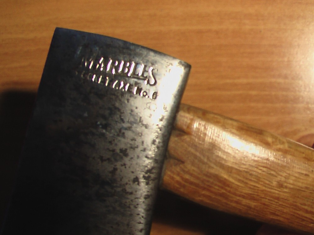 MARBLES No 6 pocket ax