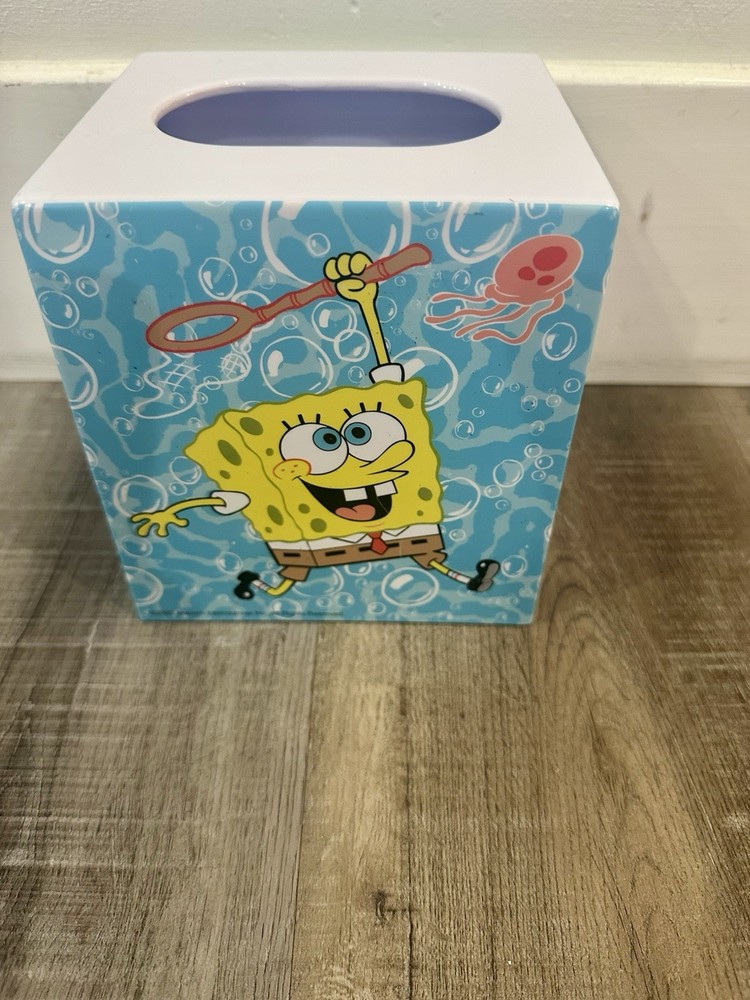 Spongebob Squarepants Plastic TISSUE HOLDER Sandy Squirrel