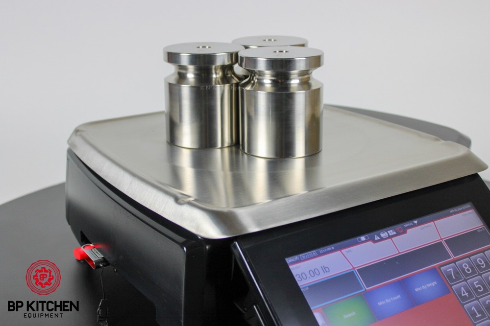 Hobart HTi Scale With Printer, New Operator Screen & 7" Customer Display