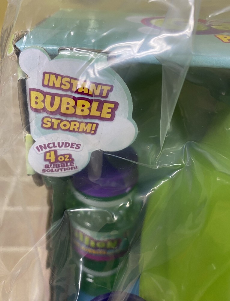 Gazillion Bubbles Hurricane Bubble Making Machine Portable Bubble Maker