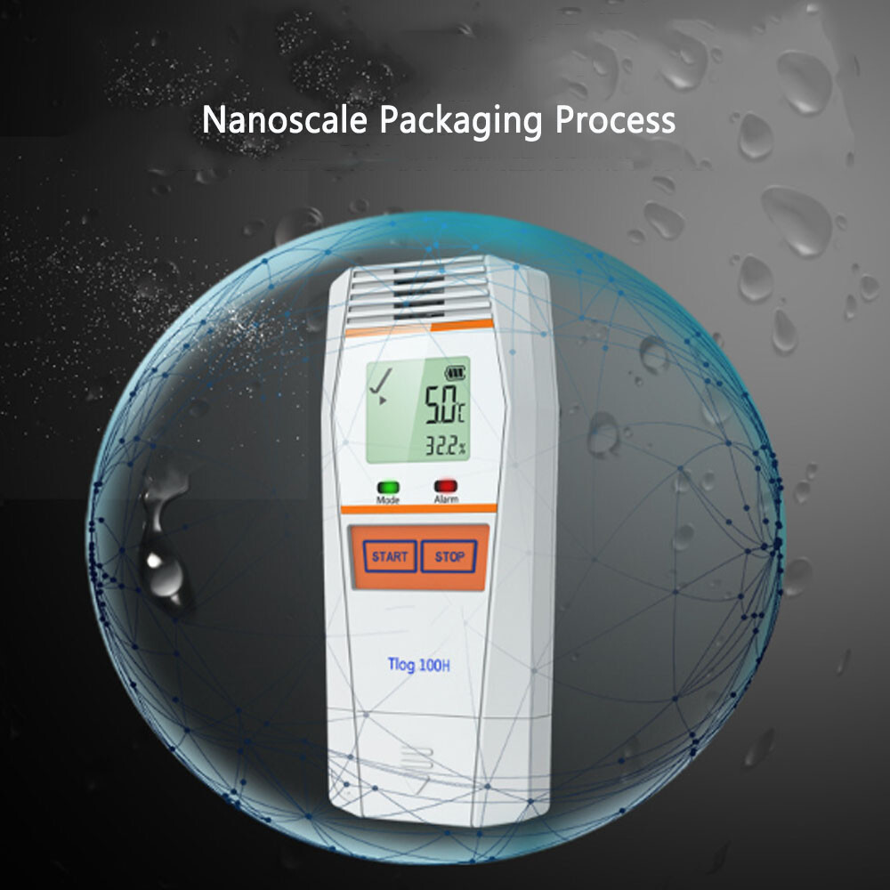 Reusable Temperature Data Logger PDF Report Temperature Humidity Recorder USB