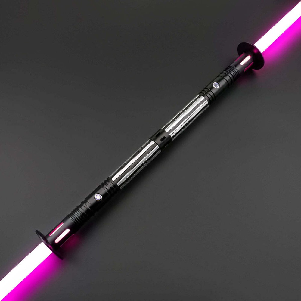 Star Wars Double Blade Lightsaber Replica Force FX Dueling Rechargeable Metal