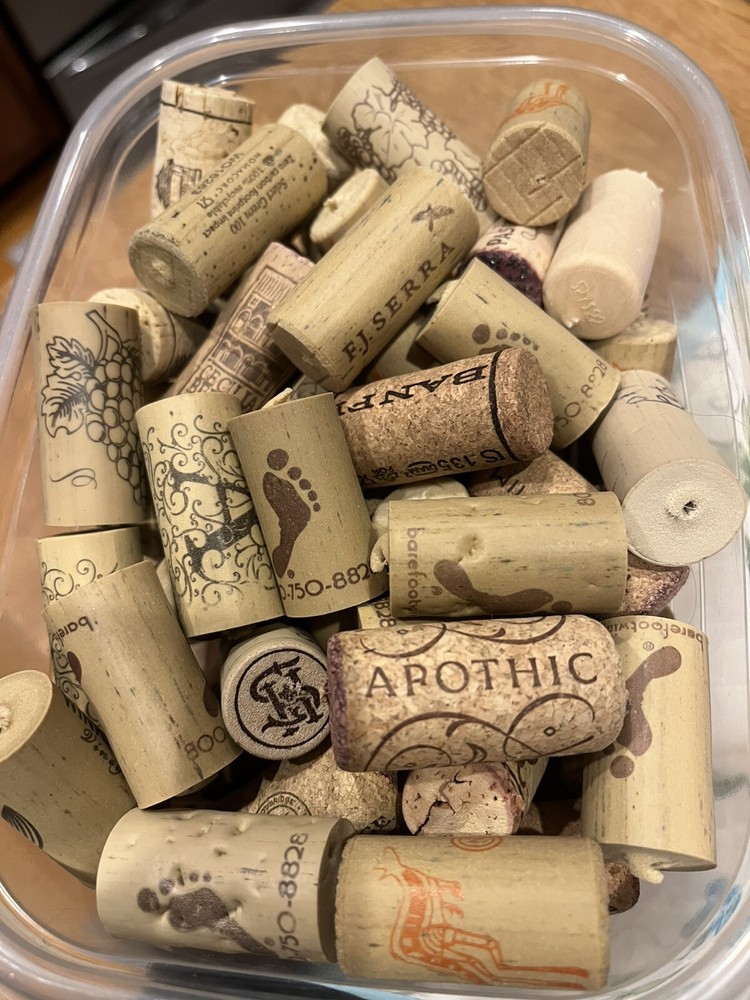 used wine corks lot