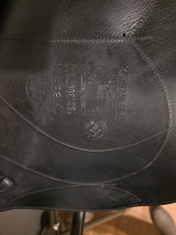 18" Devoucoux Eventing Saddle