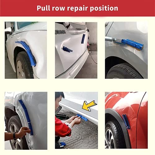 Dent Puller Slide Hammer, 2 in 1 Car Dent Repair Puller Paintless Auto 29pcs