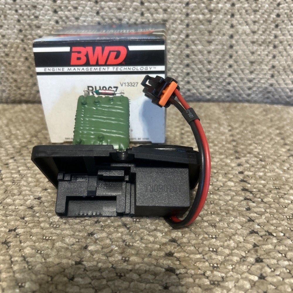 HVAC Blower Motor Resistor Front BWD RU867