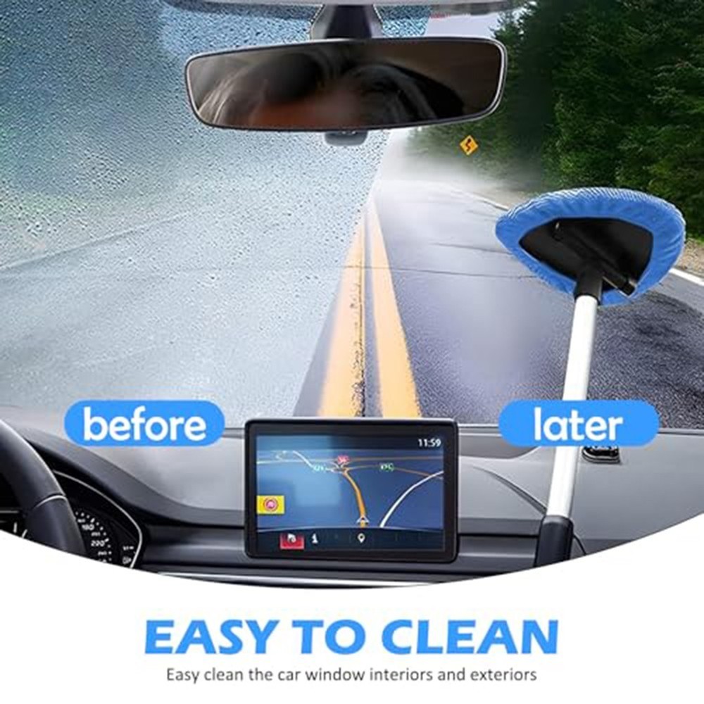 User Friendly Car Windscreen Cleaner Kit with Ergonomic Design Options