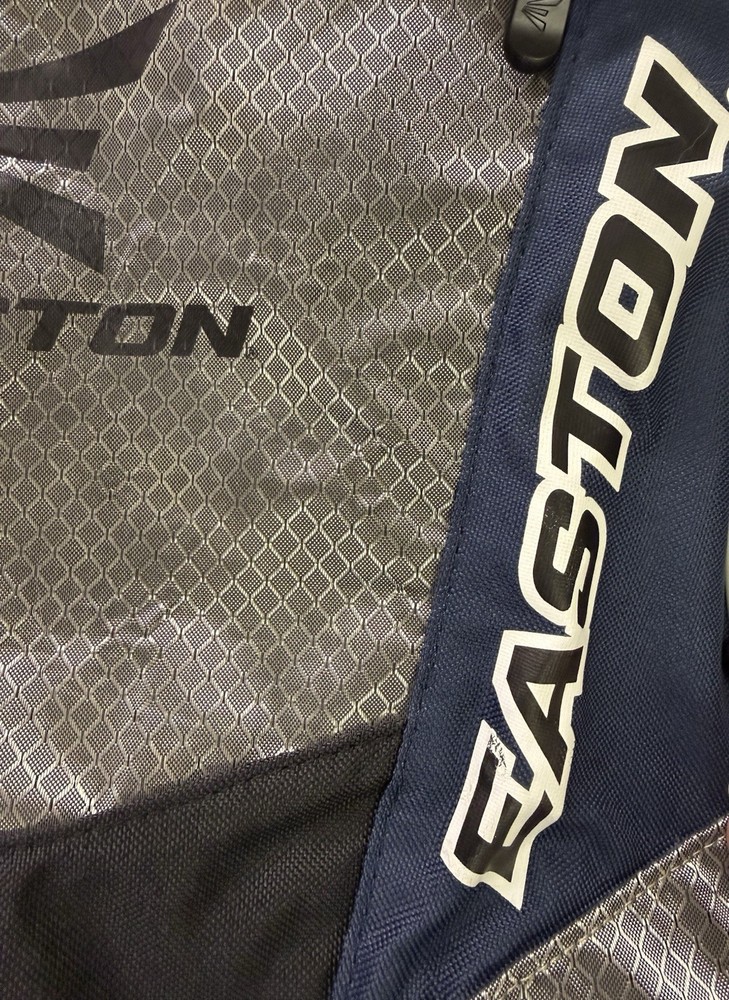 Pre-owned Good Condition Easton Baseball Backpack Black & Reflective Silver