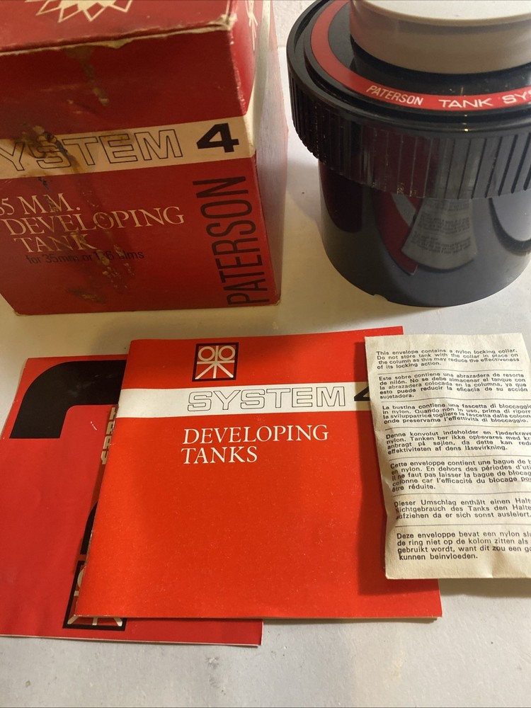 paterson system 4 35mm developing tank