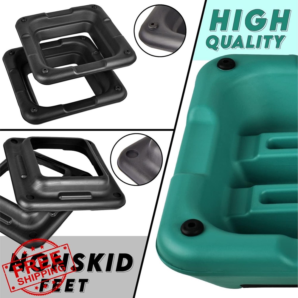 Yes4All Aerobic Step Platform Stackable Risers Adjustable Height