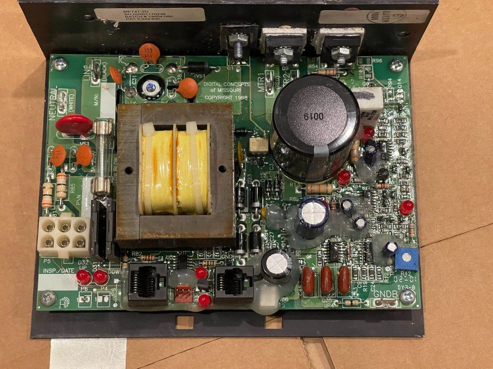 True 350pb Treadmill Motor Control Board-- Tested and Working Condition
