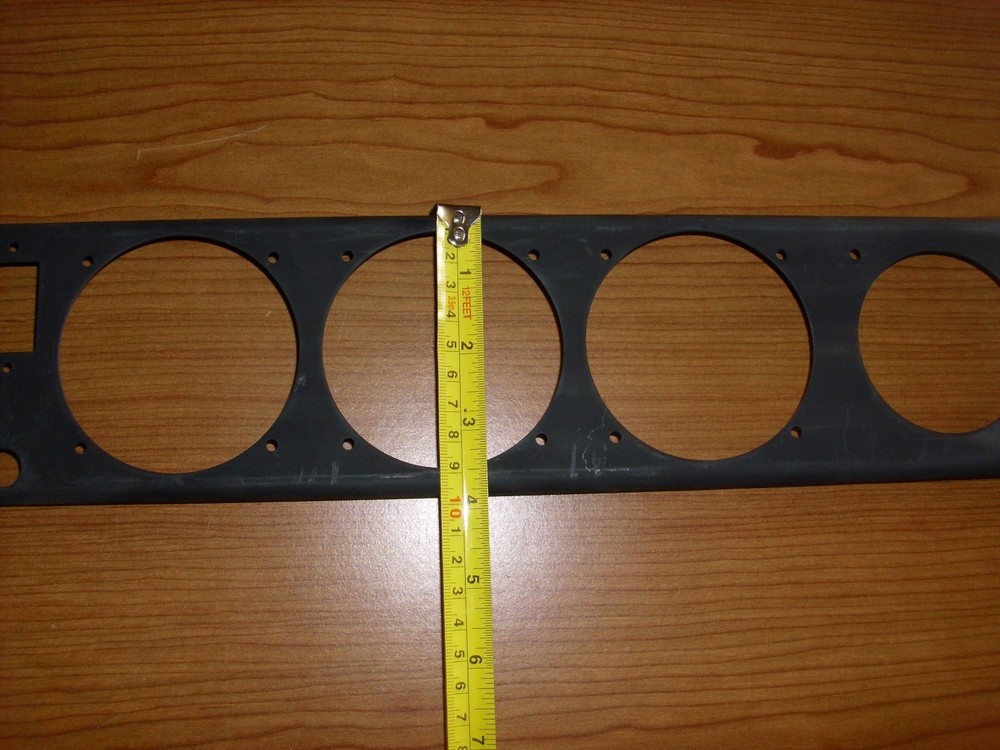 Metal Aircraft Instrument Panel