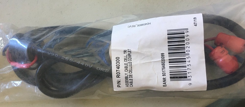 Zodiac tri chlorinator output cell cable assembly lead set compact mid large