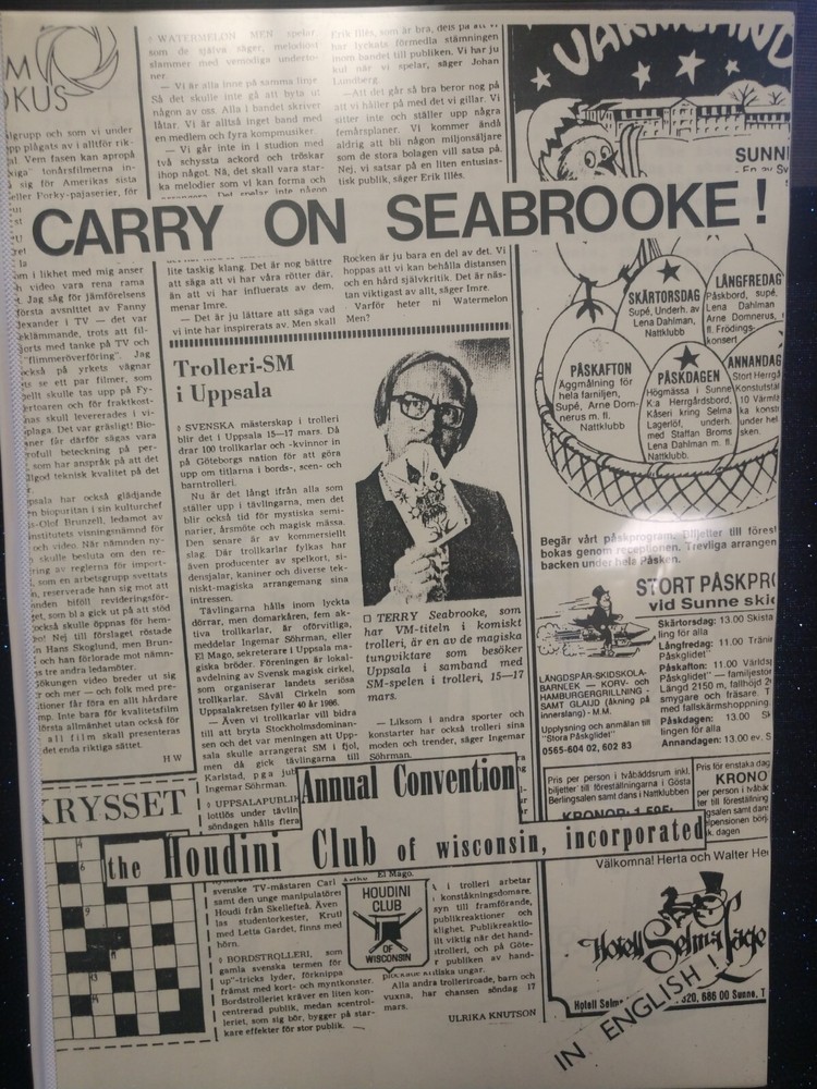 Tony Seabrooke CARRY ON SEBROOKE LECTURE NOTES