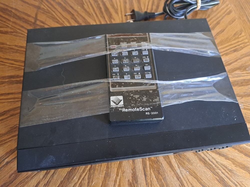 VIDTECH RS 2001 MTS STEREO REMOTE CABLE DECODER dbx Vintage