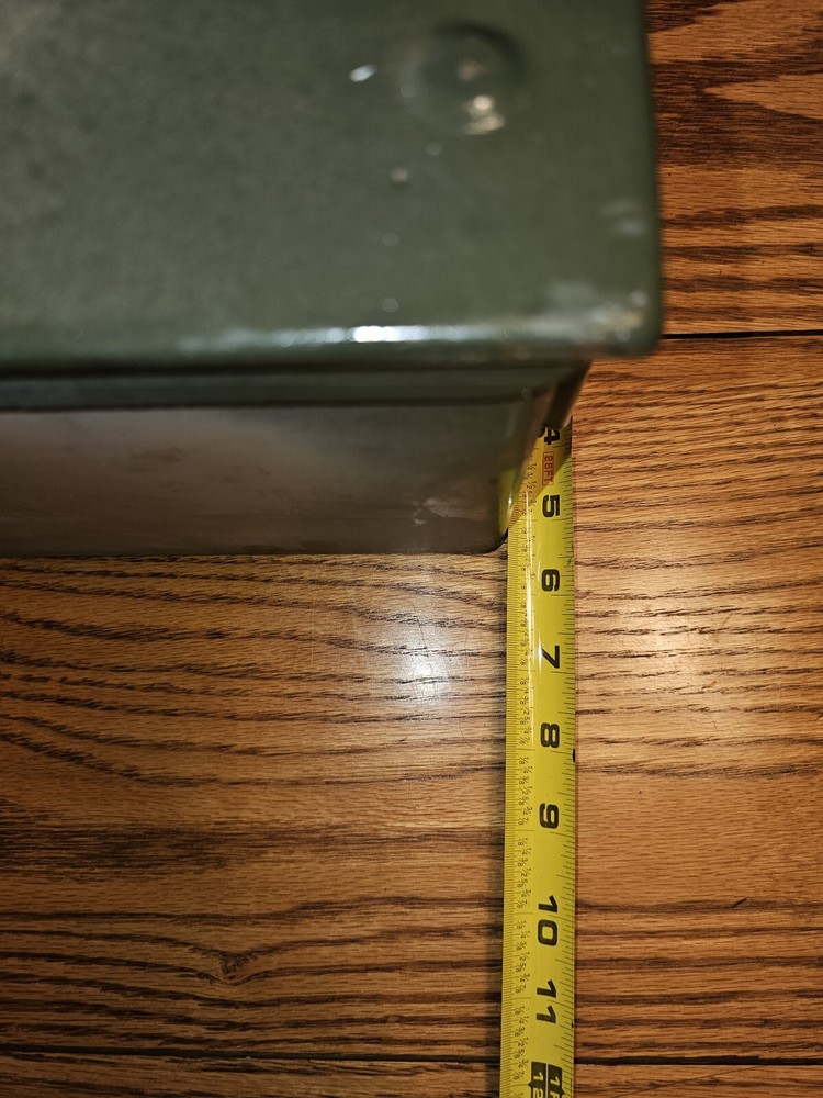 Vintage Ammo Box Metal