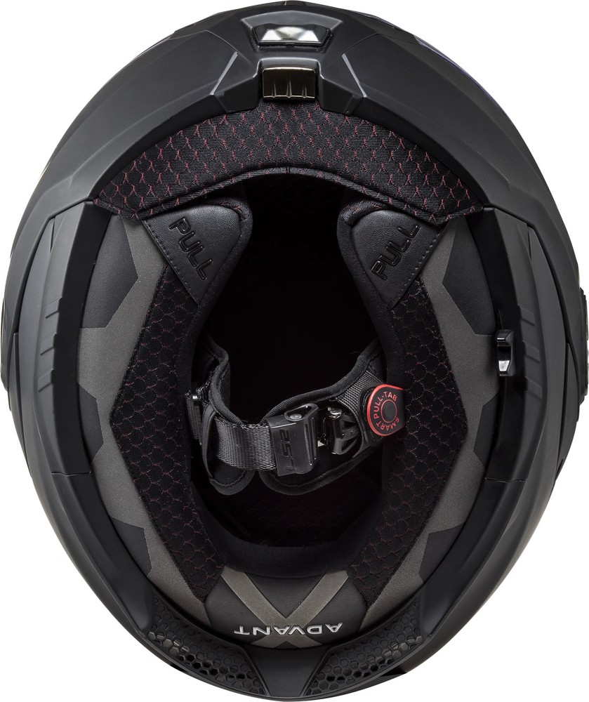 LS2 Advant X Modular Motorcycle Helmet Solid Matte Black XL XLARGE