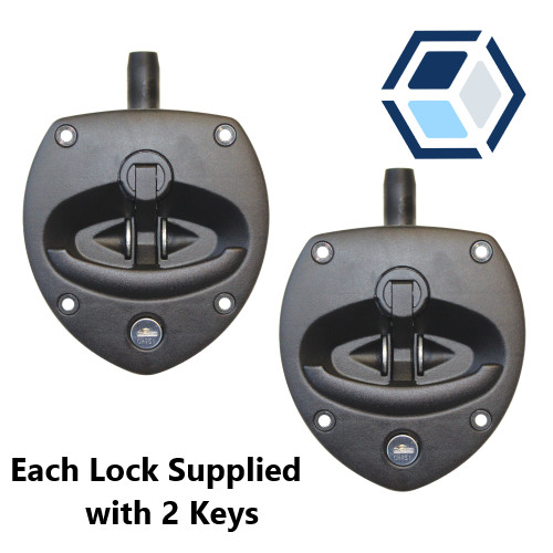 Vector Locking T handle Compression Latch - Set of 2