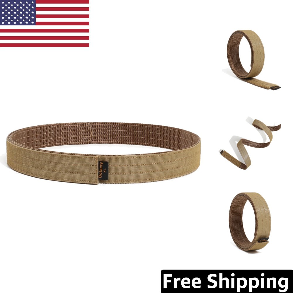 Heavy-Duty 1.5" Inner Belt - Secure Hook & Loop for Tactical & Duty Gear