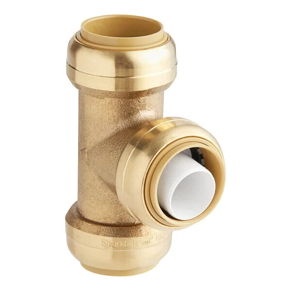 Shark-bite 1" X 1" Lead Free Tee