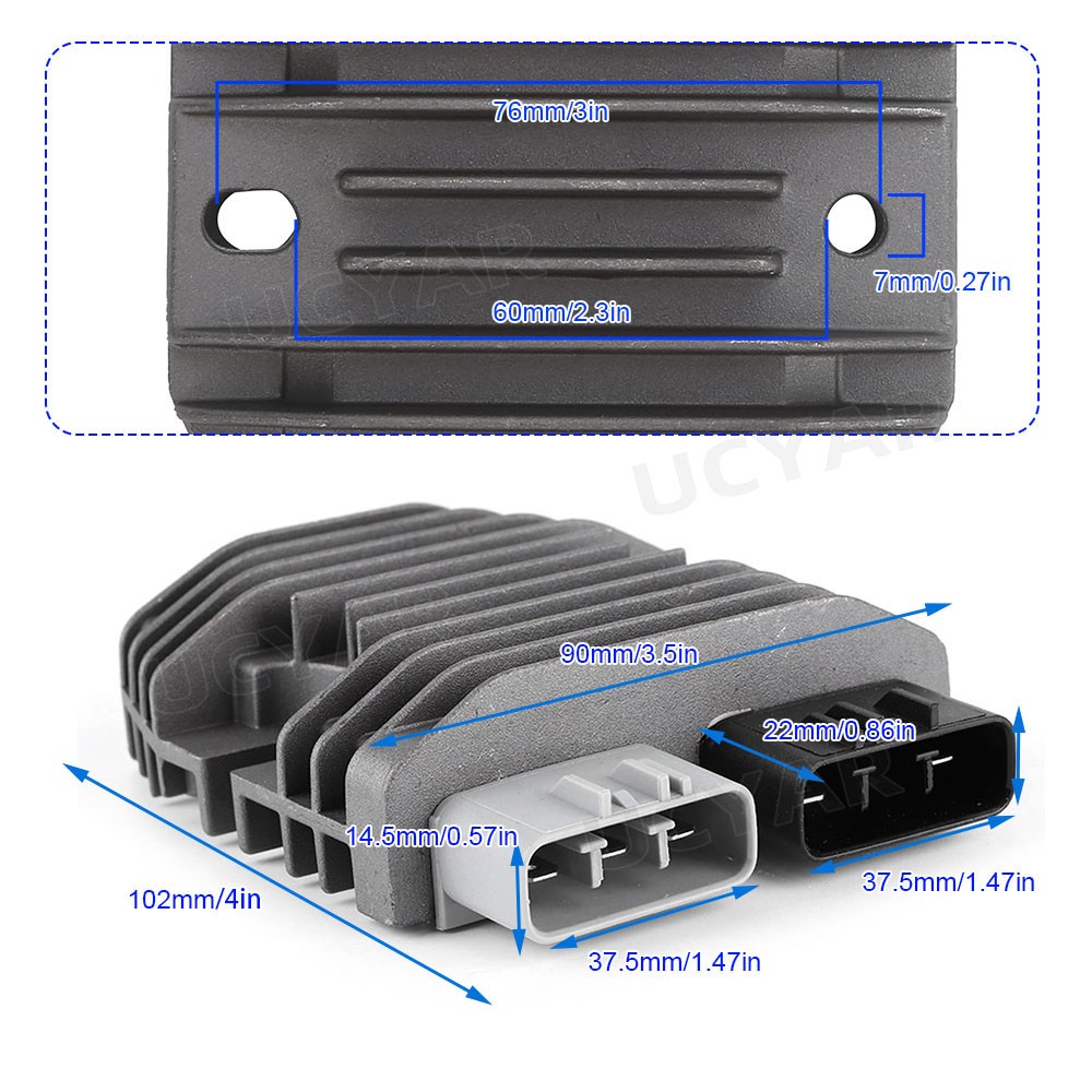 1PCS Voltage Regulator Rectifier For Can Am Commander800 2011 -2014 278002021
