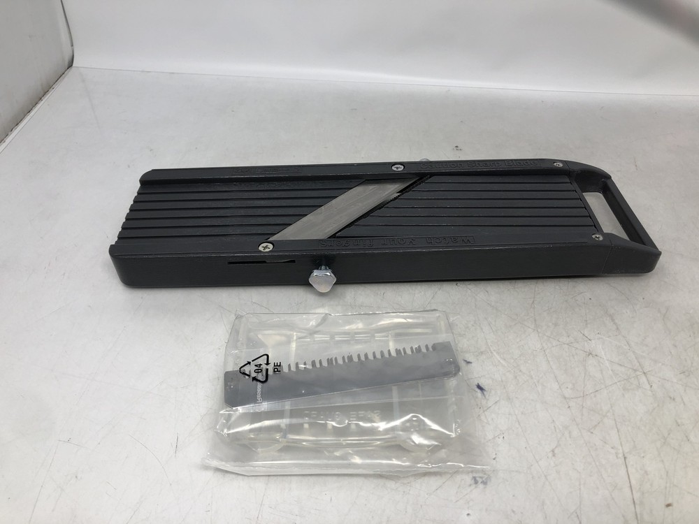 Emperor's Select Japanese Mandoline 12"x3.5" Blades Adjustable Thickness