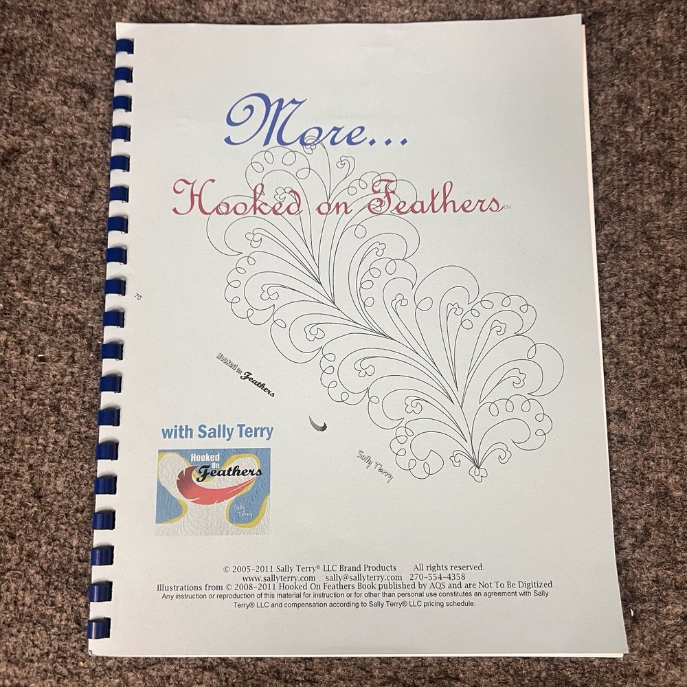 More… Hooked On Feathers By Sally Terry CD With Study Guide Book New